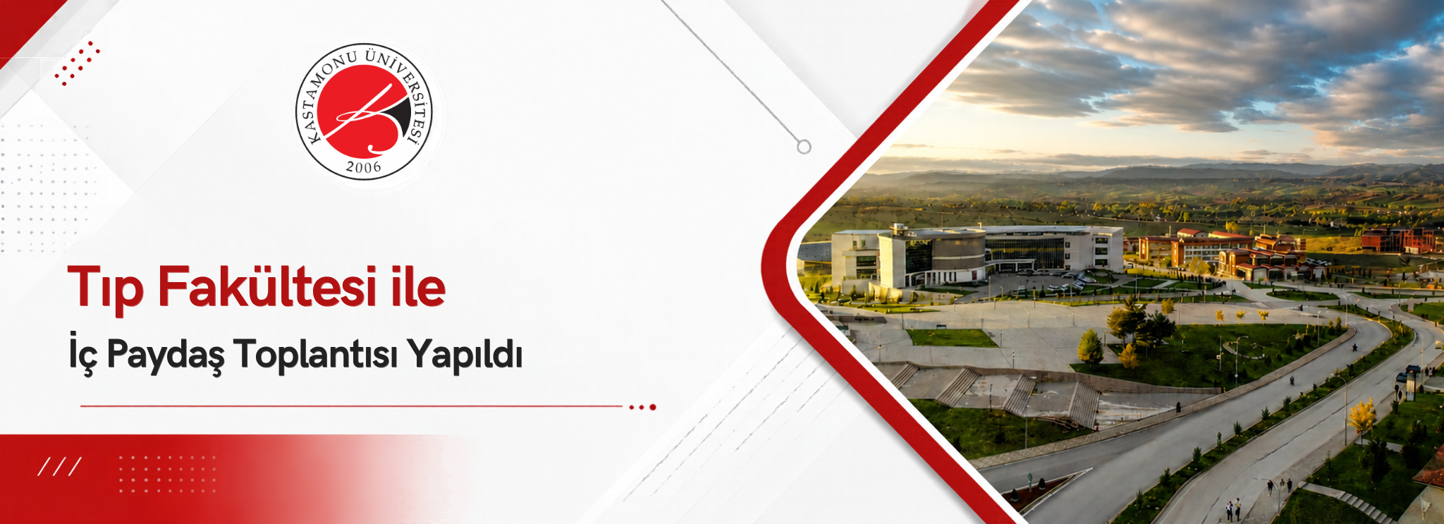 Tıp Fakültesi ile İç Paydaş Toplantısı Yapıldı
